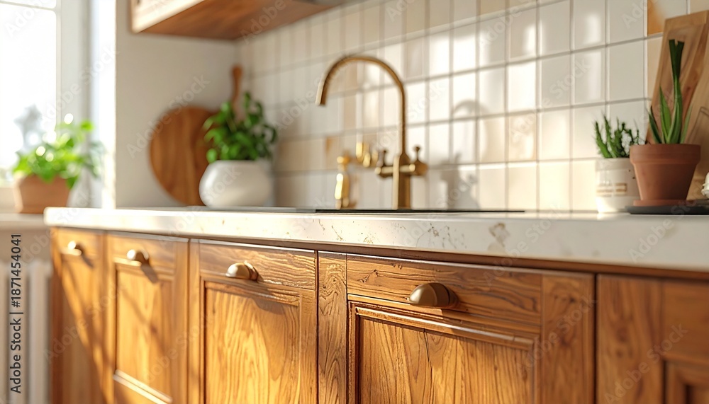 Fototapeta premium Typische Retro-Details in der Küche