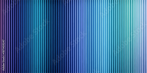 Abstract blue and white striped background design featuring a metallic corrugated steel texture with light lines and a blue material pattern for a modern wall art wallpaper backdrop