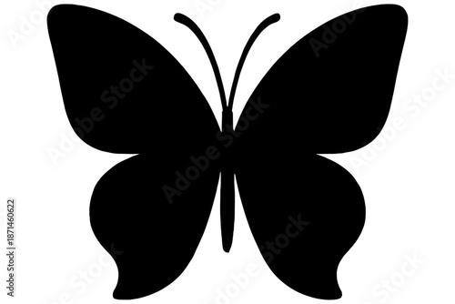 butterfly vector illustration,
Butterfly Symbol Icon, Simple Vector Illustration