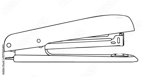 Modern office stapler for professional use