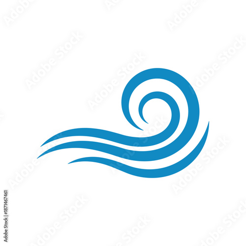 Abstract representation of ocean waves, illustrating movement and tranquility, suitable for backgrounds