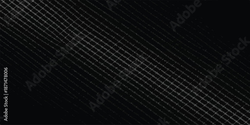 Black background with diagonal gray stripes