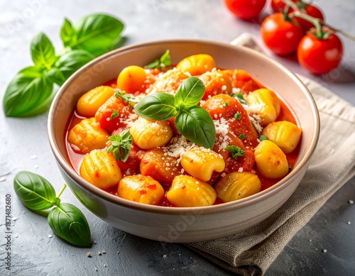 Gnocchi in Tomatensauce – italienischer Klassiker