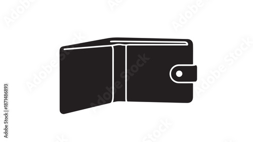 Black Wallet Icon