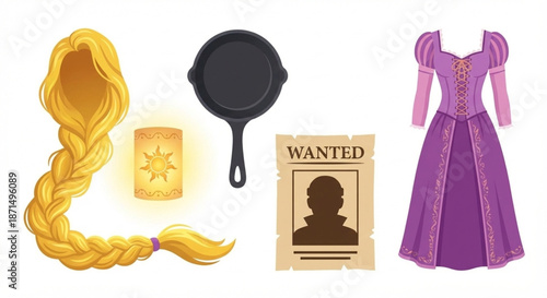 Disney Rapunzel Tangled Inspired Elements Collection