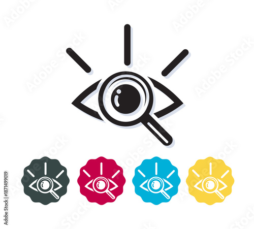 Eye Evaluation and Detailed Check-up - Stock Icon