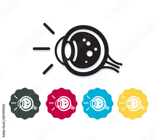 Human Eye - Anatomy - Ophthalmologist - Stock Icon