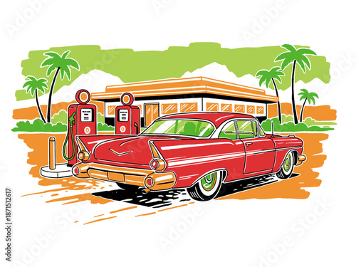 Build for speed. Car print design for t shirt print, poster, sticker, background and other uses. Legend race. Road speed graphic print.