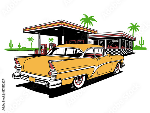 Build for speed. Car print design for t shirt print, poster, sticker, background and other uses. Legend race. Road speed graphic print. Extreme racing