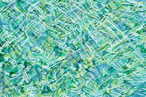 Photos water ripples abstract green and blue pattern texture background of