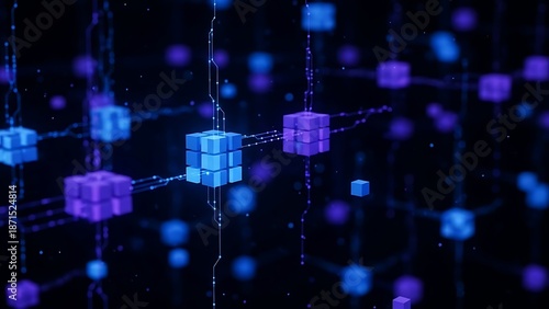 Interconnected data cubes in digital network