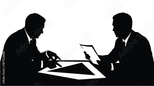 business people working together