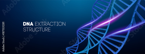 Dna science ai research for modern oncology and biotechnology. Laboratory data with cell test through multiomics and blue fluorescence. Molecular design for healthcare longevity and gene technology.
