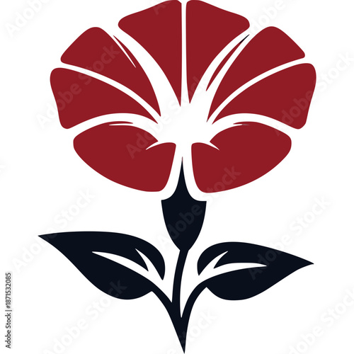 Morning Glory Vector Icon