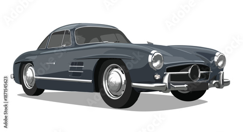 old car toy icon art design vector