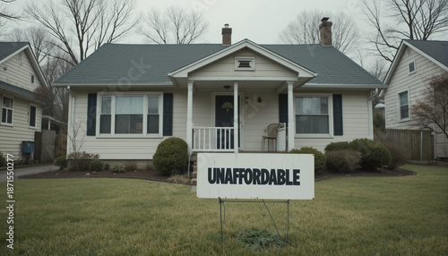unaffordable homes due to housing crisis