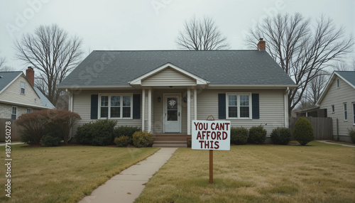 a house that cannot be afforded housing crisis