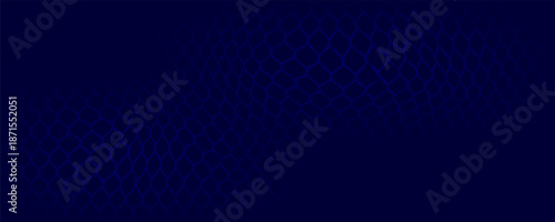 Abstract net background blue for sports, Mesh texture for fishing nets. Seamless pattern for sportswear or soccer goal, volleyball net, basketball hoop, hockey, vector