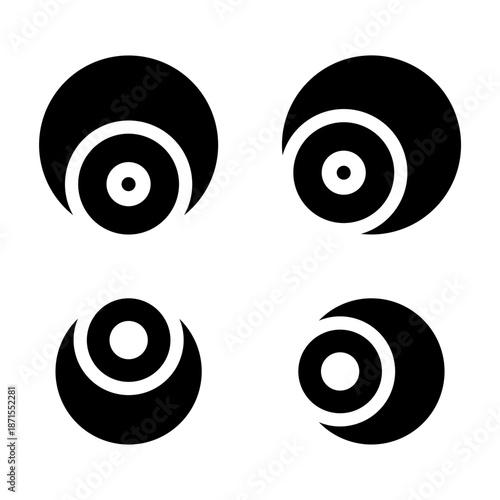 google eyes Solid icon