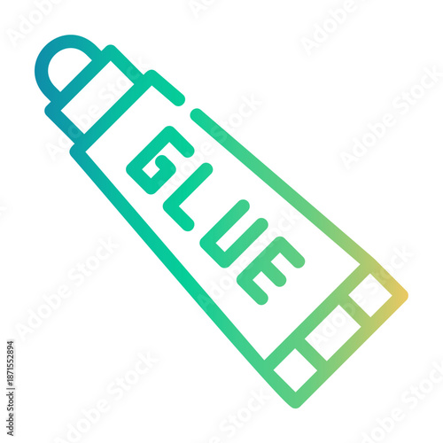 glue stick Line Gradient Icon
