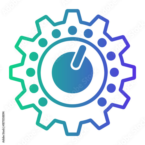 settings Line Gradient Icon