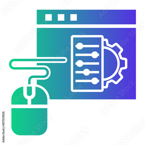 settings Gradient icon