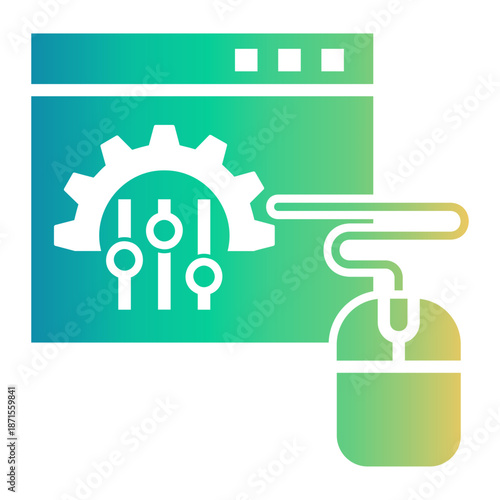 settings Gradient icon