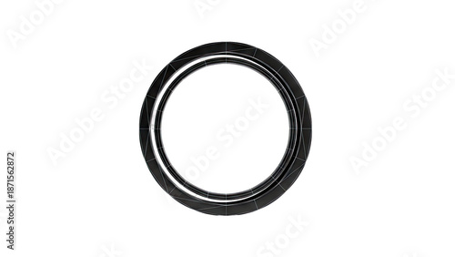 Wireframe of a Double Ring