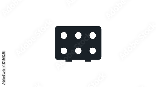 Black Computer Keyboard Enter Key Closeup.