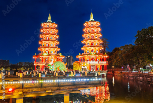 台湾　高雄　蓮池潭