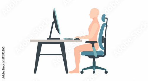 Ergonomic Office Setup for Proper Posture and Health.