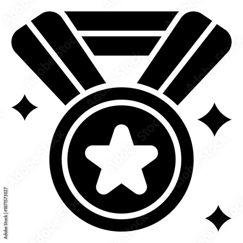 Achievement Solid Icon