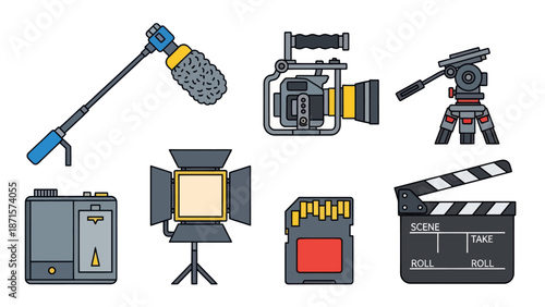 Film Equipment and Accessories for Production.