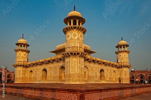The Agra Fort (Qila Agra) is a historical Mughal fort in the city of Agra, also known as Agra's Red Fort. 