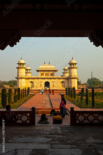 The Agra Fort (Qila Agra) is a historical Mughal fort in the city of Agra, also known as Agra's Red Fort. 
