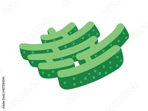 Hand Drawn Endoplasmic Reticulum Cell Anatomy