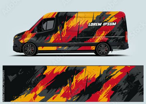 Van Wrap livery design