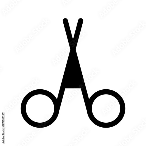 Scissors Icon Vector Symbol Design Illustration