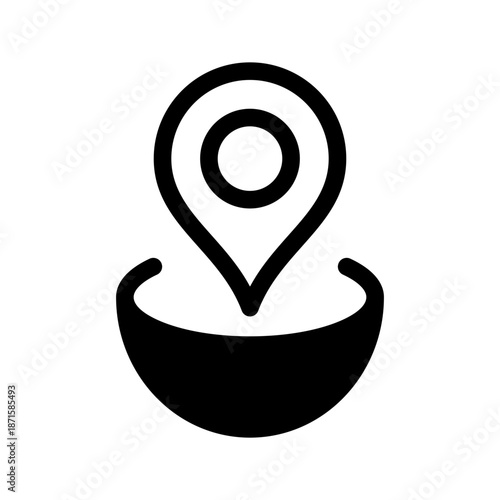 Location Icon Vector Symbol Design Illustration