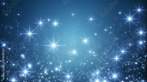 Spark shining light overlay with cool bluish white crystalline bursts layered motion energy visual effect