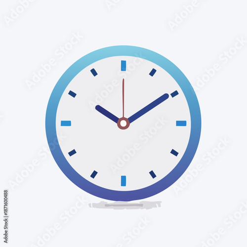 Clock Face Displaying Time - Ten OClock and Ten Minutes.
