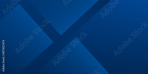 Abstract blue background. Geometric triangle background. Hexagon pattern. Vector