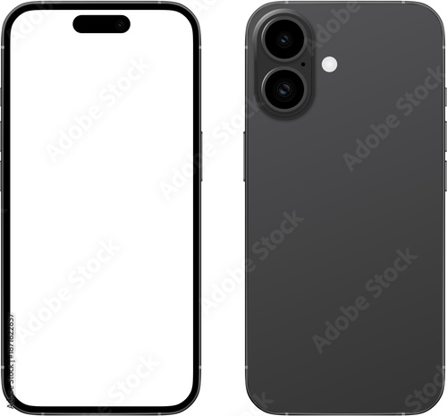 Realistic Mockup iPhone 17 Modern Smartphone