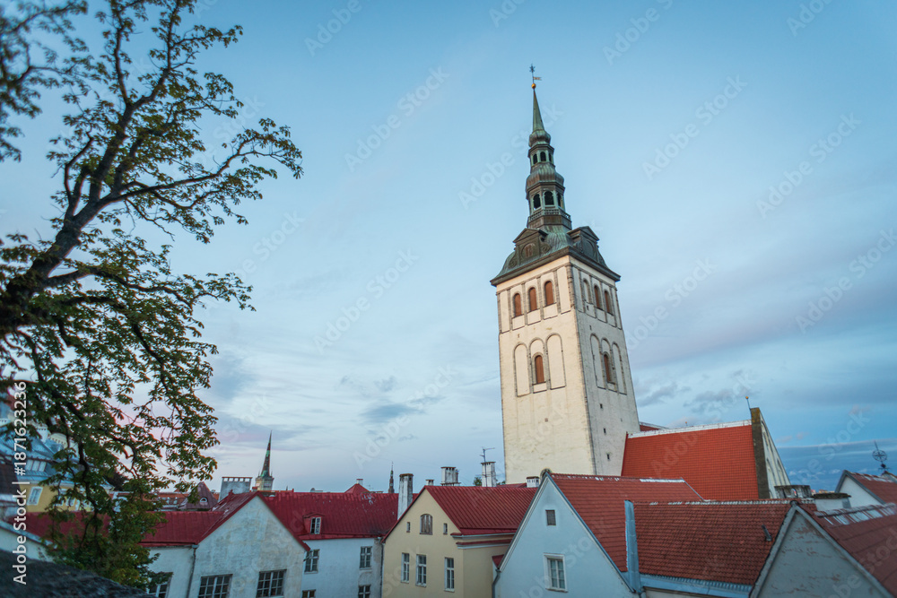 Fototapeta premium World Heritage Site: Tallinn Cityscape, Estonia