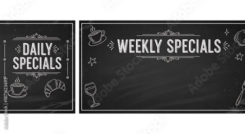 Chalkboard Specials - Daily and Weekly Restaurant Promotions.