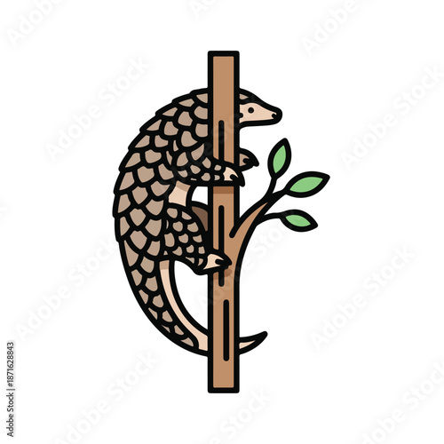 Vintage gold decorative ornament vector illustration of an antique religious metal object isolated on a white background