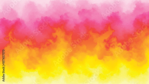 Vibrant abstract background with pink, orange, and yellow gradient colors