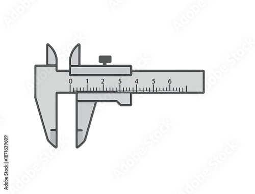 Vernier Caliper Measurement Tool.