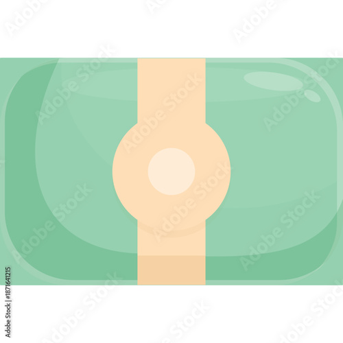 Stylized Stack of Money