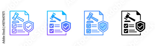 Obligation Multi Style Icon Set